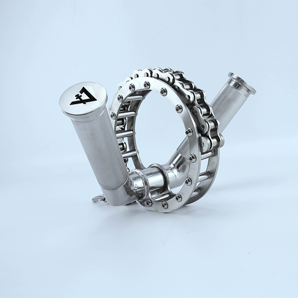 Stainless Steel V-Shaped Cable Row Handle