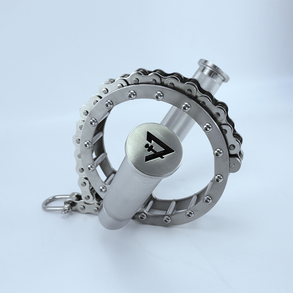 Stainless Steel V-Shaped Cable Row Handle