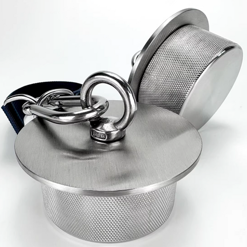 Heavy-Duty Stainless Steel Disc Finger Grip Handle for Grip Strength Training