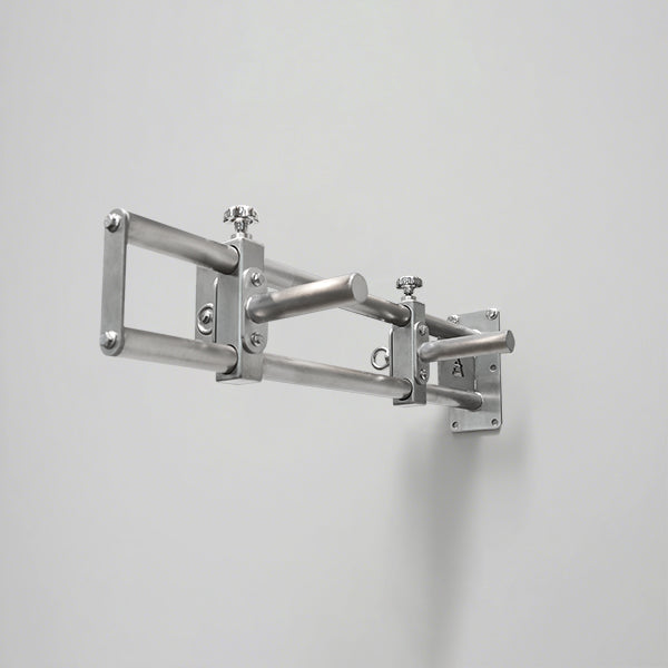 Stainless Steel Single-Side Wall-Mounted Adjustable Multi-Functional Pull-Up Bar | Heavy Duty Home Gym Chin-Up Bar