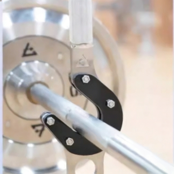Portable Barbell Jack for Easy Plate Loading