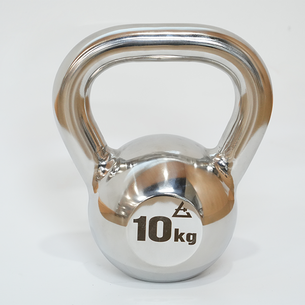 Premium Solid Stainless Steel Kettlebell – Hard Style Strength Training Weight for Home Gym & Cross Training