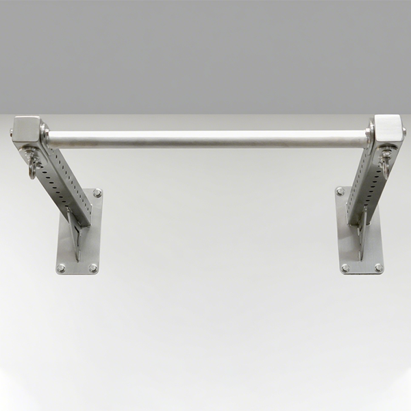 Stainless Steel Wall Mounted Pull Up Bar | Heavy Duty Home Gym Chin-Up Bar
