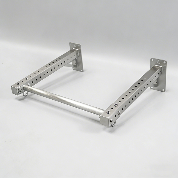 Stainless Steel Wall Mounted Pull Up Bar | Heavy Duty Home Gym Chin-Up Bar