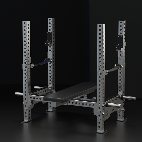 Stainless Steel All-in-One Bench Press Training Rack