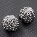 Stainless Steel Walnut Fitness Balls – Hand Grip Strength Training Balls