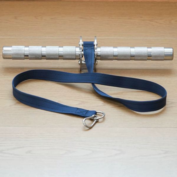 Stainless Steel Wrist Roller | Forearm Strength Training Roller | Grip & Arm Builder