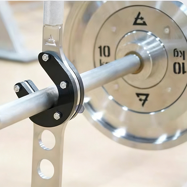 Portable Barbell Jack for Easy Plate Loading