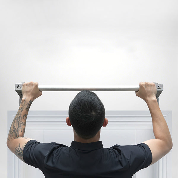 Stainless Steel Wall-Mounted Doorway Pull-Up Bar for Home Fitness