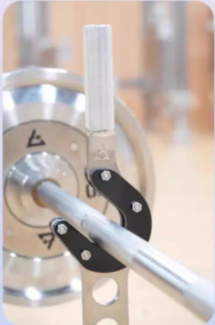 Portable Barbell Jack for Easy Plate Loading
