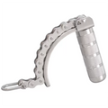Heavy Duty Stainless Steel Wrist Roller Handle Forearm Grip Strength Trainer