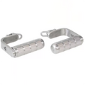 Stainless Steel L-Shape Wrist Strength Training Handle for Forearm Workout