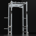Stainless Steel 4-Post Full Power Rack / Full Cage Squat Rack