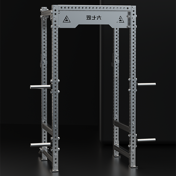 Stainless Steel 4-Post Full Power Rack / Full Cage Squat Rack