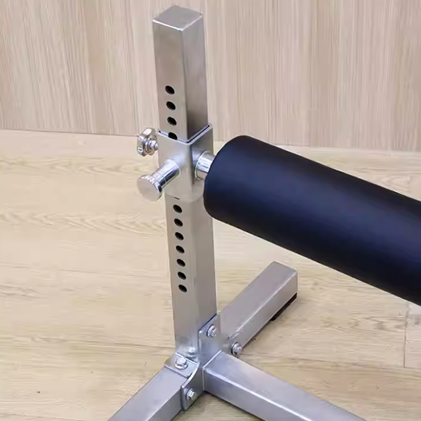 Stainless Steel Bulgarian Split Squat Stand – Adjustable Single Leg Squat Bench for Home Gym Strength Training