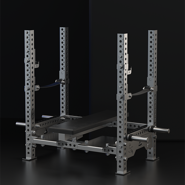 Stainless Steel All-in-One Bench Press Training Rack