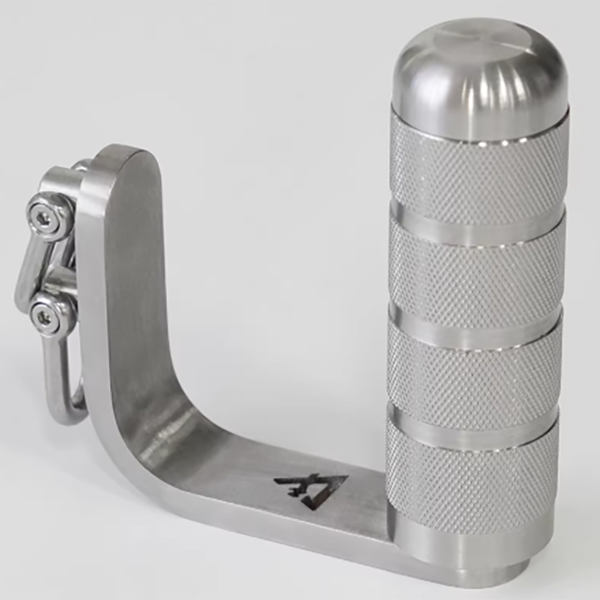 Stainless Steel L-Shape Wrist Strength Training Handle for Forearm Workout