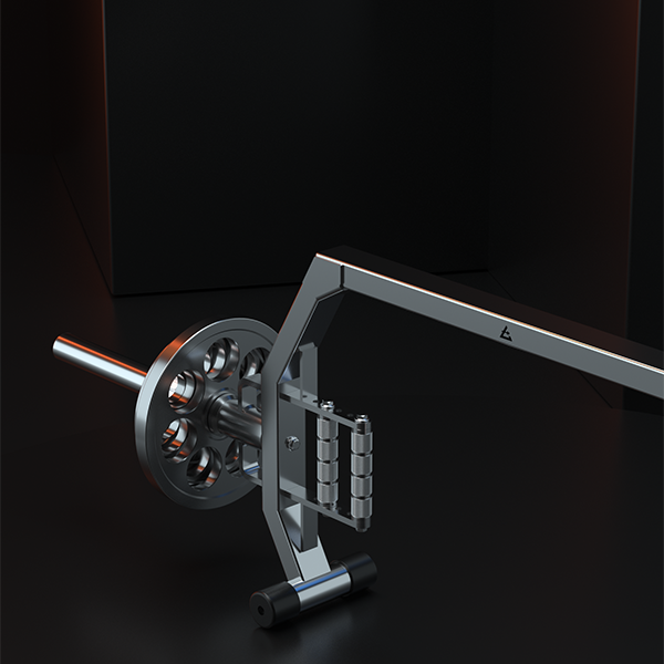Stainless Steel Lunge Barbell Bar | Balance & Lower Body Training Bar