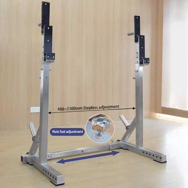 Adjustable Compact Squat Rack Stand for Home Gym