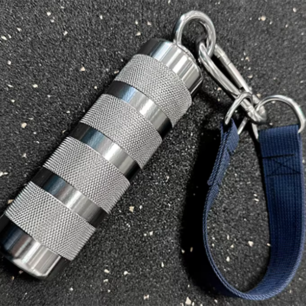 Stainless Steel Straight Bar Finger Grip Handle for Strength Training