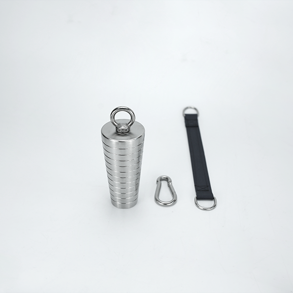 Stainless Steel Conical Finger Grip Handle for Strength & Grip Training