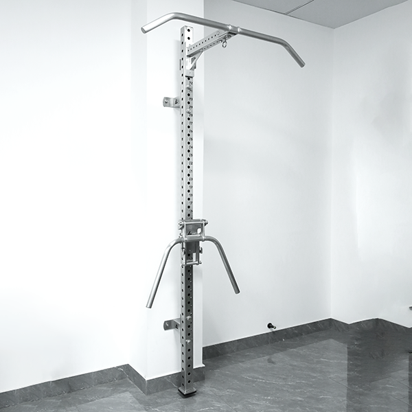 Stainless Steel Wall-Mounted Single Post Multi-Functional Expandable Fitness Rack