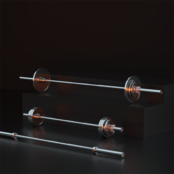 Stainless Steel Olympic Barbell Bar | Heavy Duty Weightlifting Bar for Strength Training