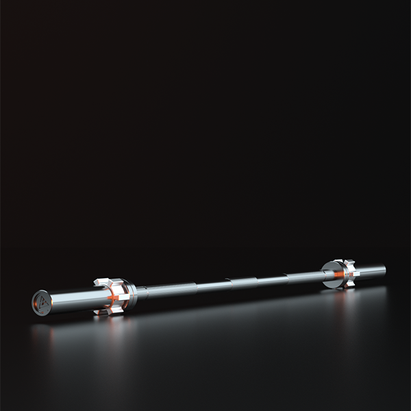 Stainless Steel Olympic Barbell Bar | Heavy Duty Weightlifting Bar for Strength Training
