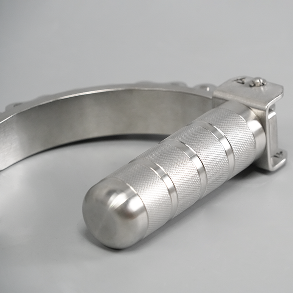 Stainless Steel Wrist Pronation Handle – Forearm Strength Trainer for Grip & Rotation Training