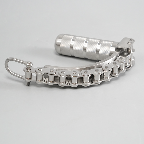 Stainless Steel Wrist Pronation Handle – Forearm Strength Trainer for Grip & Rotation Training