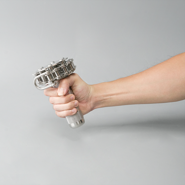 Stainless Steel Wrist Roller – Forearm & Grip Strength Trainer with Loading Pin for Wrist Curl Training
