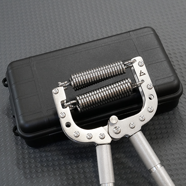 Heavy Duty Stainless Steel Adjustable Hand Gripper | Portable Grip Strength Trainer for Forearm & Wrist Power