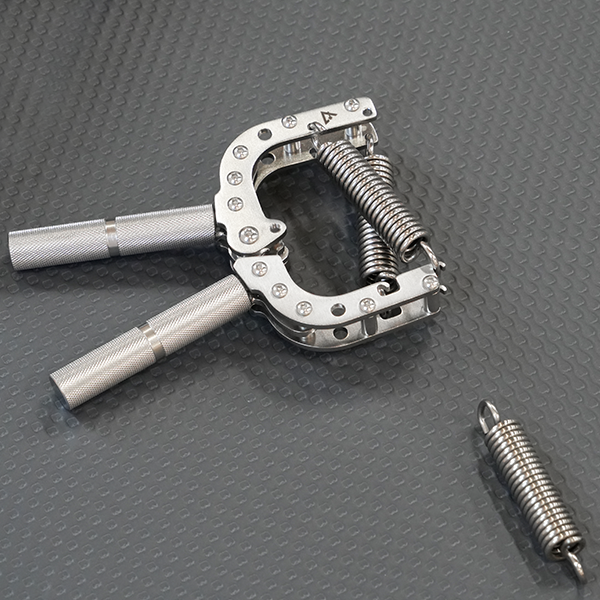 Heavy Duty Stainless Steel Adjustable Hand Gripper | Portable Grip Strength Trainer for Forearm & Wrist Power