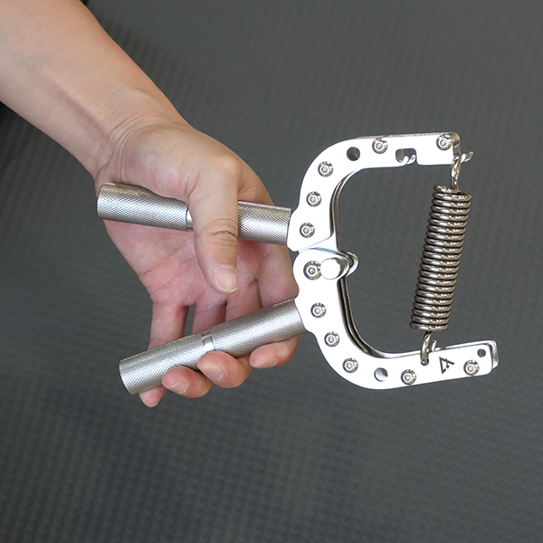 Heavy Duty Stainless Steel Adjustable Hand Gripper | Portable Grip Strength Trainer for Forearm & Wrist Power