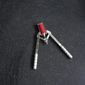 Stainless Steel Adjustable Arm Strength Trainer / Power Twister Bar