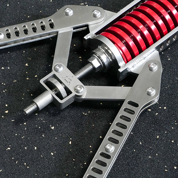 Stainless Steel Adjustable Arm Strength Trainer / Power Twister Bar