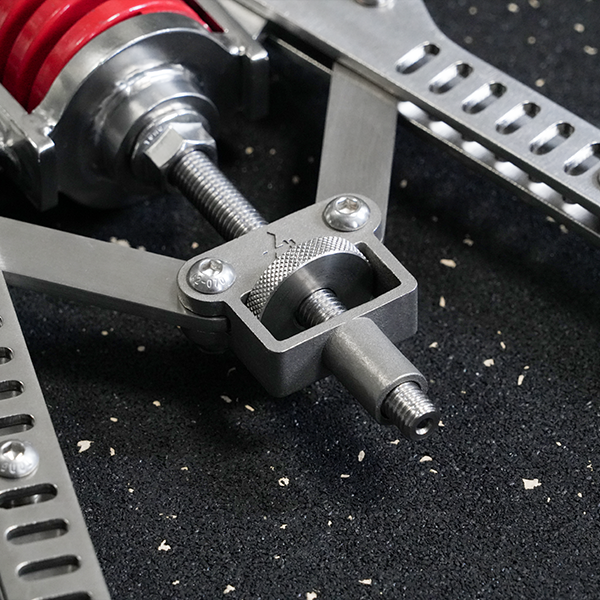 Stainless Steel Adjustable Arm Strength Trainer / Power Twister Bar