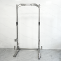Stainless Steel Half Frame Squat Rack Wall-Mounted Power Rack System