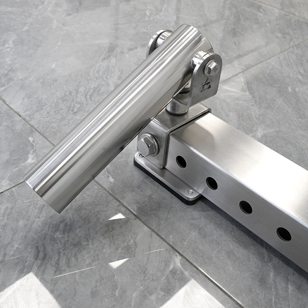 Stainless Steel Half Frame Squat Rack Wall-Mounted Power Rack System
