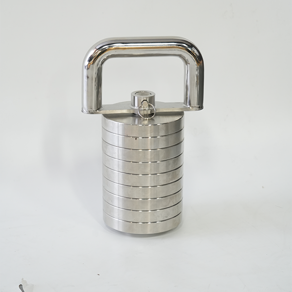Stainless Steel Quick-Adjust Kettlebell with Fast-Lock System