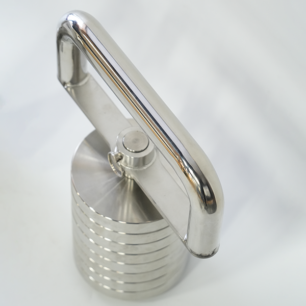 Stainless Steel Quick-Adjust Kettlebell with Fast-Lock System