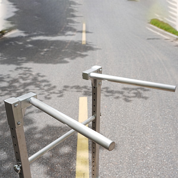 Stainless Steel Multi-Functional Parallel Bars Dip Station