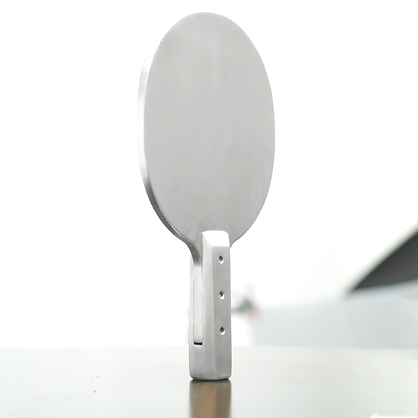 Stainless Steel Ping Pong Paddle – Durable Table Tennis Racket for Outdoor & Training Use