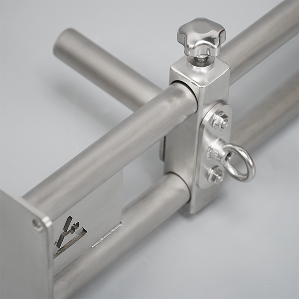 Stainless Steel Single-Side Wall-Mounted Adjustable Multi-Functional Pull-Up Bar | Heavy Duty Home Gym Chin-Up Bar