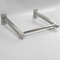 Stainless Steel Wall Mounted Pull Up Bar | Heavy Duty Home Gym Chin-Up Bar