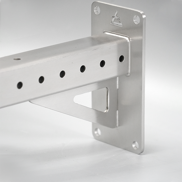 Stainless Steel Wall Mounted Pull Up Bar | Heavy Duty Home Gym Chin-Up Bar