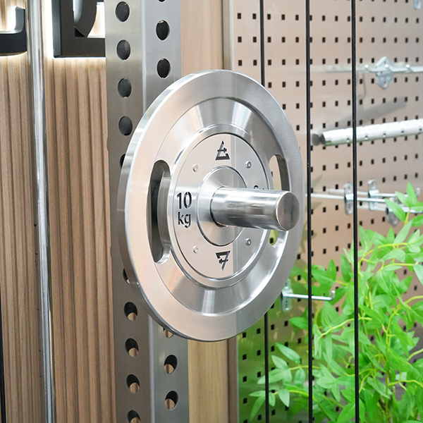 Stainless Steel Multi-Function Weight Plates | Durable Barbell Plates for Strength Training & Home Gym