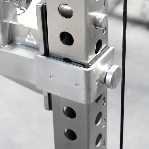 Stainless Steel Leg Hold-Down Bench Attachment Extension