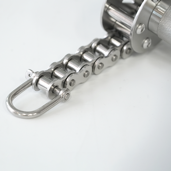 Stainless Steel Wrist Roller – Forearm & Grip Strength Trainer with Loading Pin for Wrist Curl Training