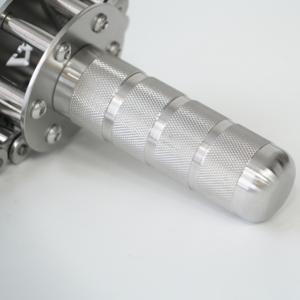 Stainless Steel Wrist Roller – Forearm & Grip Strength Trainer with Loading Pin for Wrist Curl Training